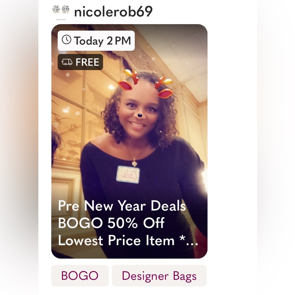 Pre New Year'ss BOGO 50% off the lowest price item
